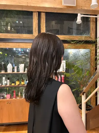 セミロング カラー メンズカット🌟 きだに りののヘアスタイル
