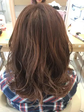 ミディアム カラー 小田原NO1 美容師 飯田飛翔のヘアスタイル