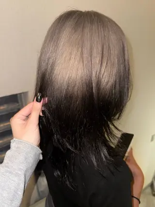 セミロング SIKI所属・SIKI ゆうのヘアスタイル