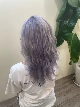 セミロング カラー WEST OLAND加藤圭介のヘアスタイル