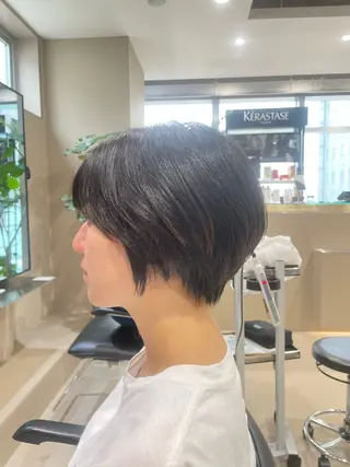 ショート けいせい/横浜/ カラー、パーマ、縮毛のヘアスタイル