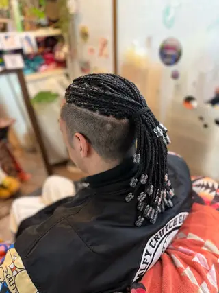 ミディアム メンズ scamp⭐️ さくらのヘアスタイル