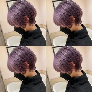 ショート カラー レイヤー×艶髪特化 マネージャー安藤光司のヘアスタイル