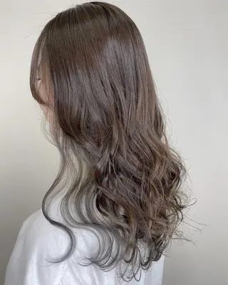 ミディアム カラー 【透明感、艶髪】西村 有司のヘアスタイル