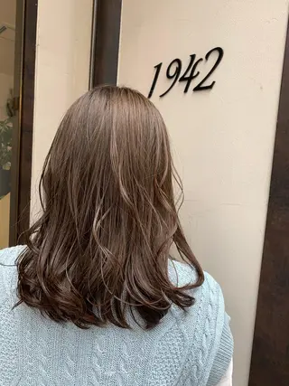 ロング 田畑 優希のヘアスタイル