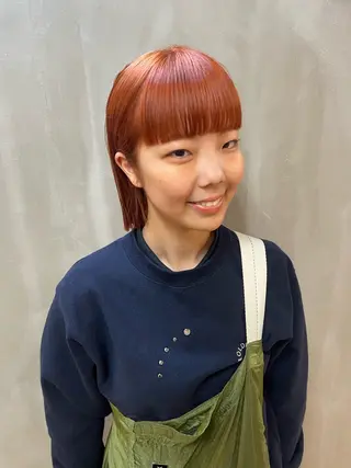 ミディアム カラー パーマ ヘアアレンジ メンズ tatsumi/ボブ ウルフ/レイヤーのヘアスタイル
