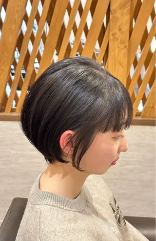 ショート 森 千風優のヘアスタイル