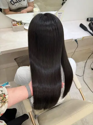 ロング 髪質改善/縮毛矯正 /青山 早希🐾のヘアスタイル