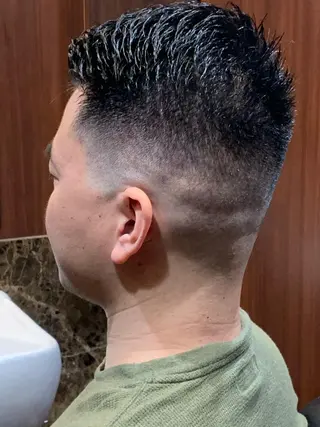 ショート メンズ 羽木 隆徒のヘアスタイル