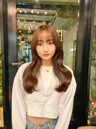 ロング カラー ダメージレス美容師 🌱水島侑理のヘアスタイル