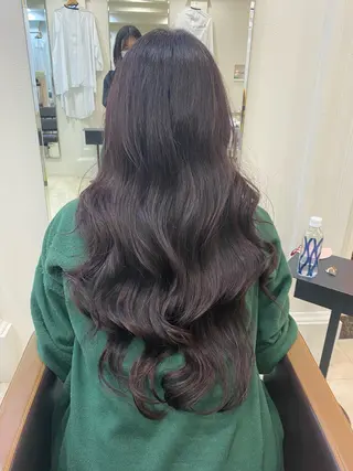 ロング カラー 菜 摘のヘアスタイル