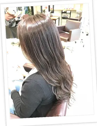 セミロング カラー パーマ ヘアアレンジ メンズ キッズ ネイル マツエク・マツパ EnBlesS西宮 マンツーマン神道有基のヘアスタイル