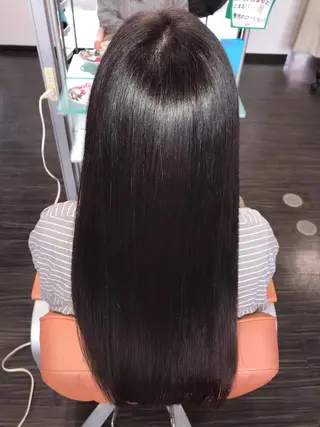 ロング 野澤 朱里のヘアスタイル