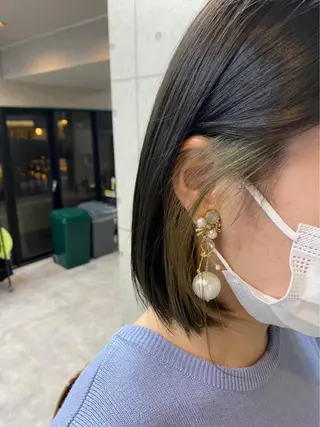ショート カラー brace立花 ✂︎ 吉田 茉由のヘアスタイル