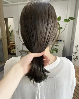 ミディアム カラー ヘアアレンジ ひなの .のその他イメージ