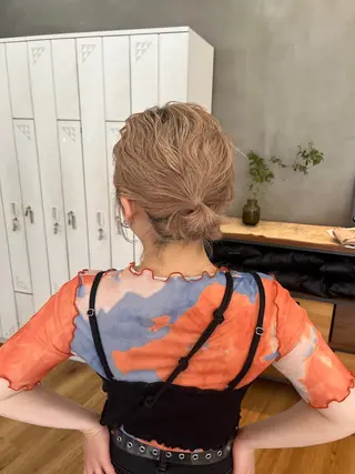 ミディアム カラー ヘアアレンジ 似合わせカット/ ナオ🐈‍⬛のヘアスタイル