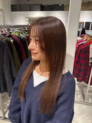 カラー 大野 佑藍のヘアスタイル