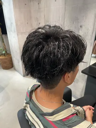 メンズ _WHITE / KENTOのヘアスタイル