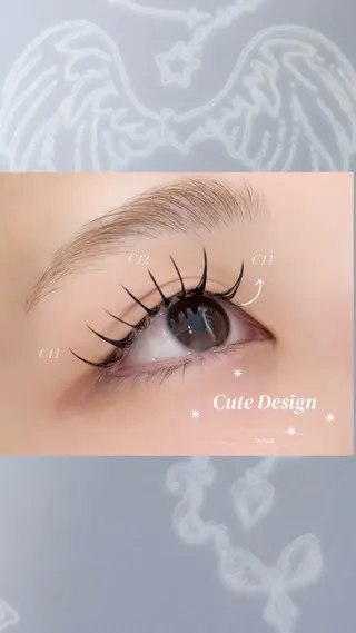 マツエク・マツパ Bianca 帆花のマツエク・マツパデザイン