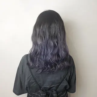 ミディアム カラー カラーモデル募集中 美容室ハピスのヘアスタイル