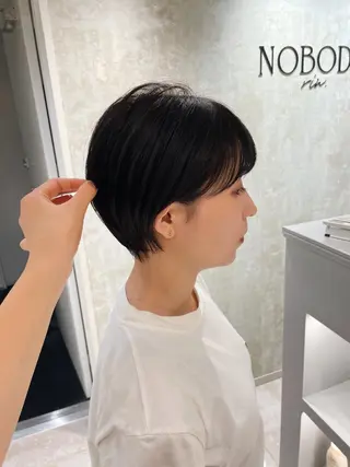 ショート 小野 明日香のヘアスタイル