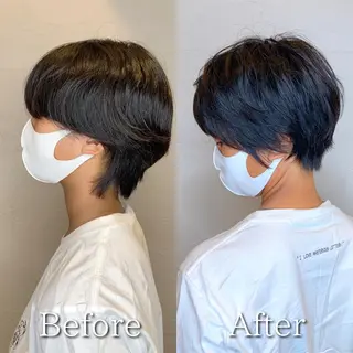 ショート 【ショート専門 美容師】押田 光太郎のヘアスタイル