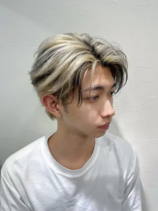 カラー メンズ メンズカットカラー 心斎橋/松平和樹のヘアスタイル