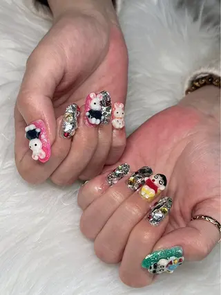 ネイル nail&eye Ariesのネイルデザイン