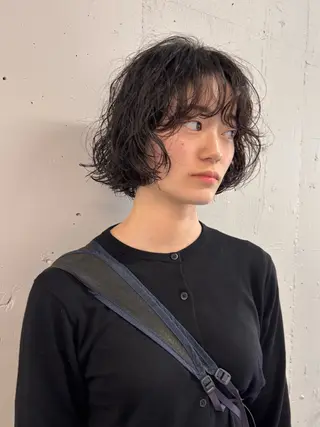 ショート パーマ ボブとパーマの達人 /美容室難民の方是非のヘアスタイル