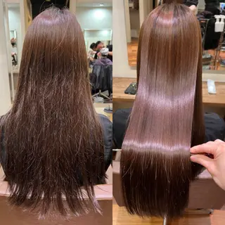 ロング CURE nex the salon表参道所属・【縮毛矯正プロ講師】 島野 伊央汰のヘアスタイル