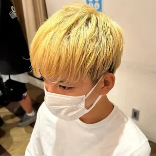 カラー 中村 玲美のヘアスタイル