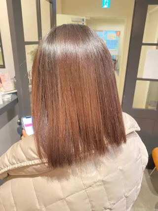 ミディアム パーマ 丸田 幹太のヘアスタイル
