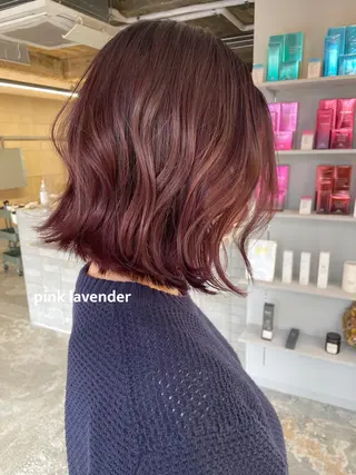 ミディアム カラー パーマ メンズ cipre miyabiのヘアスタイル