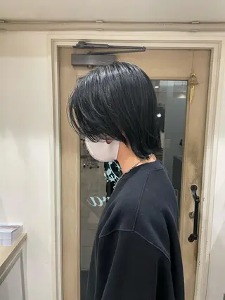 ショート メンズ ミルクティーベージュ /三村克彦のヘアスタイル