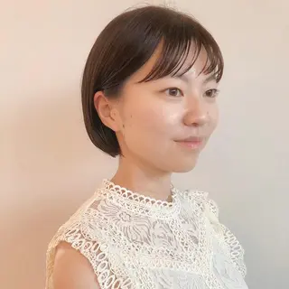 ショート カラー カットハウスwith所属・角田 翔太郎のヘアスタイル