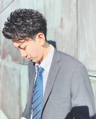 メンズ CAMUE代表 Masaのヘアスタイル