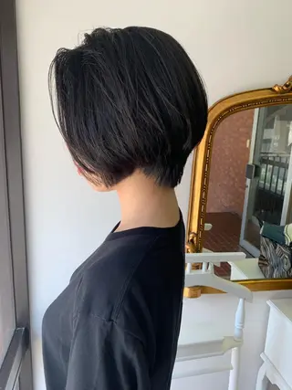 ショート 丹羽大喜 縮毛矯正/美髪矯正のヘアスタイル