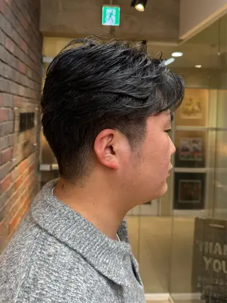 ショート メンズ 栗原 莉玖のヘアスタイル