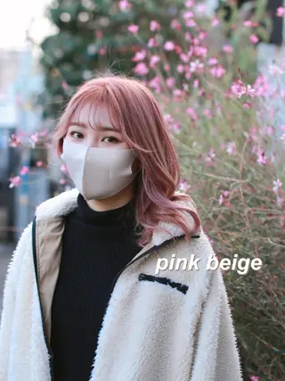 セミロング カラー ヘアアレンジ 高橋胡桃🪽 ディレクターのヘアスタイル