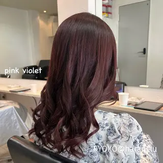 セミロング カラー パーマ ヘアアレンジ メンズ ワット 原宿のヘアスタイル