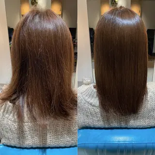 セミロング 必ず笑顔で帰っていた だきます！安田祐貴のヘアスタイル