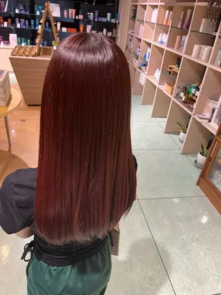 ロング カラー rua.／ W color⛓🖤のヘアスタイル