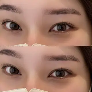 アイブロウ 𝙔𝙪𝙪𝙠𝙖 .のマツエク・マツパデザイン