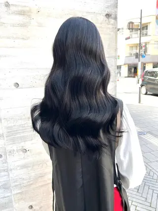 ロング カラー ParveMix🍀 藤原愛未のヘアスタイル