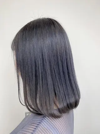 ミディアム カラー 【透明感、艶髪】西村 有司のヘアスタイル