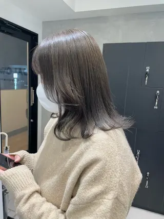 ミディアム 【美容室が苦手な方 専問美容室】MIHOのヘアスタイル