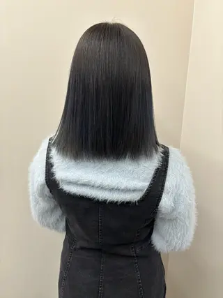 ミディアム とき/髪質改善/透明 感カラー☘️のヘアスタイル