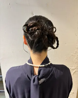 ヘアアレンジ サソウ ユリエ🥥のヘアスタイル