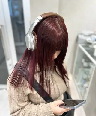 セミロング 谷川が作る熊本1🥇 レイヤーカットのヘアスタイル