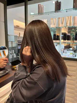 セミロング mayu/藤沢美容師 アシスタントのヘアスタイル